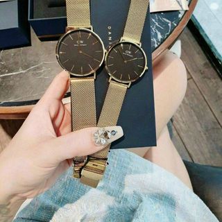 ĐỒNG HỒ D W LƯỚI PETITE COUPLE CAO CẤP