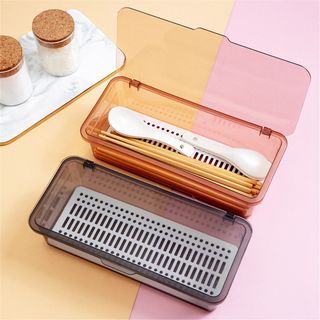 Hộp Đựng Thìa Đũa Nhựa ChopStick Đa Năng Hiện Đại