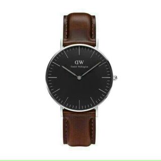 ĐỒNG HỒ D W CLASSLC BLACK COUPLE CAO CẤP DA