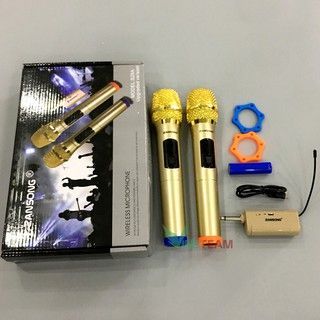 Bộ 2 micro karaoke không dây Zansong S28