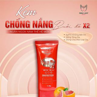 KEM CHỐNG NẮNG DR SUN PRO BƯỞI ĐỎ X2 giá sỉ