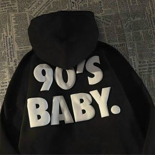 Áo hoodie in 90s baby form dưới 70kg giá sỉ