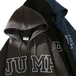 Áo khoác in JUM nón 2 lớp, chất nỉ ngoại mịn mát