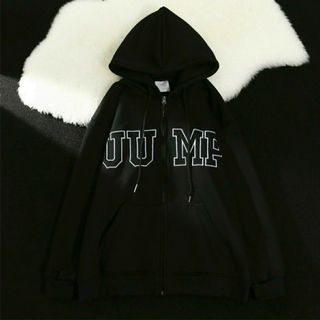 Áo khoác in JUM nón 2 lớp, chất nỉ ngoại mịn mát