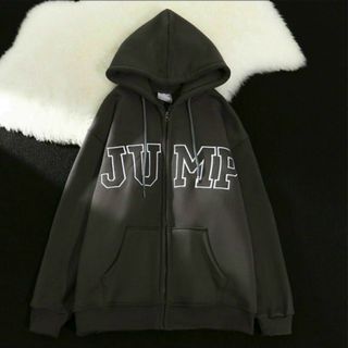 Áo khoác in JUM nón 2 lớp, chất nỉ ngoại mịn mát