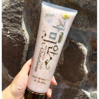 KEM TẨY TẾ BÀO CHẾT HẠT NEW L-GLUTATHIONE BODY EXFOLIATING CREAM WHITENING