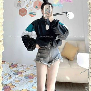 Áo khoác dù lửng cánh dơi phối 3 form dưới 65kg đẹp