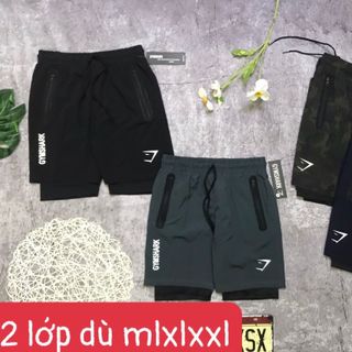 Quần 2 lớp thể thao nam vải dù