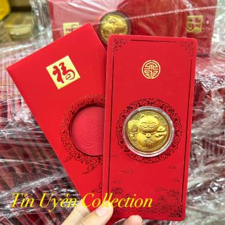 Sỉ Bao Lì Xì Mèo Mạ Vàng Hồng Kông 2023 tài lộc may mắn Lì Xì Tết rất sang trọng, đẹp mắt, độc đáo