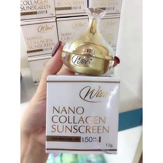 KEM CHỐNG NẮNG CHE KHUYẾT ĐIỂM WISE NANO COLLAGEN SUNCREEN