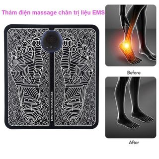 Thảm điện massage chân trị liệu EMS giá sỉ