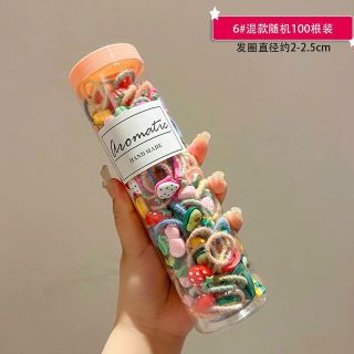 BỘ DÂY BUỘC TÓC CAO SU CO GIÃN PHONG CÁCH HÀN QUỐC