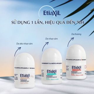 Lăn khử mùi Etiaxil hỗ trợ cải thiện mùi hôi hiệu quả chính hãng Pháp 15ml