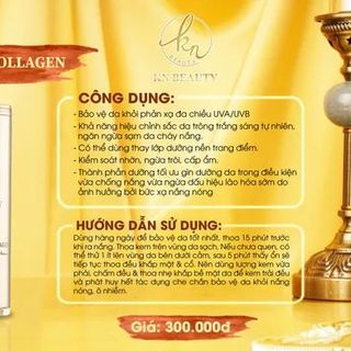 Kem chống nắng KN Beauty - Sunscreen Collagen giá sỉ - giá bán buôn
