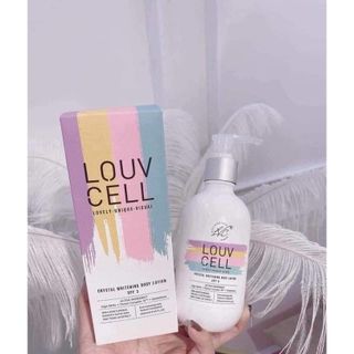 Dưỡng Thể Trắng Da LOUV CELL Crystal Whitening Body Lotion 250ml