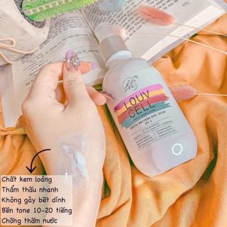 Dưỡng Thể Trắng Da LOUV CELL Crystal Whitening Body Lotion 250ml