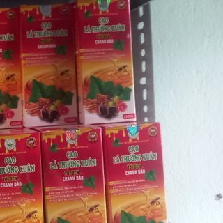 Cao ho lá thường xuân tỏi đen chanh đào