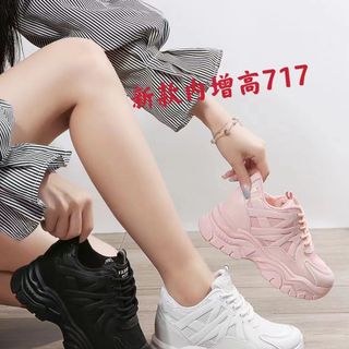 Giày thể thao nữ đế độn Chất da mềm đẹp 717
