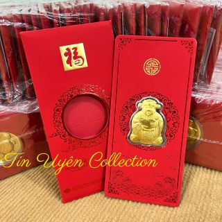 Sỉ số lượng Bao Lì Xì Thần Tài mạ Vàng Hồng Kông