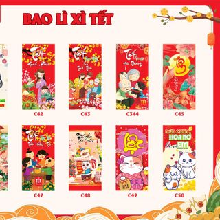 Bao lì xì truyền thống 2023