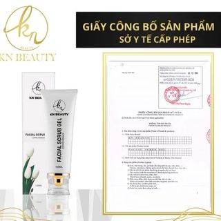 Gel tẩy tế bào chết cà phê KN Beauty – FACIAL SCRUB GEL giá sỉ - giá bán buôn