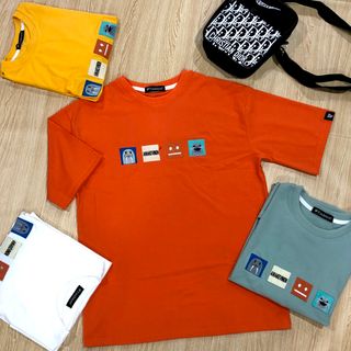 [Ovuong] Áo Thun Thời Trang Cao Cấp Freesize (38-65Kg) Form rộng Tay lỡ Vải Cotton Thoáng Mát.Mịn không xù (FSO4)