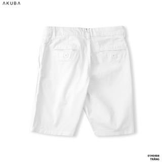 QUẦN SHORT KAKI TRẮNG AKUBA 01H0488