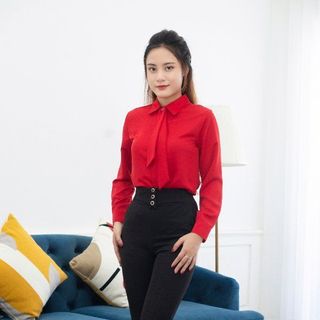 Áo sơ mi nơ rời