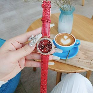 ĐỒNG HỒ MICHAEL KORS MlNI RED CAO CẤP