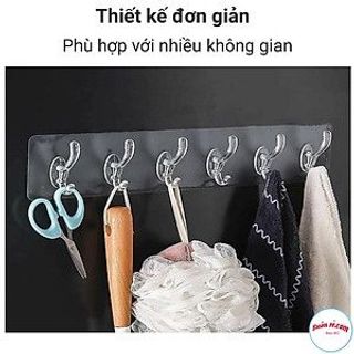 Miếng dán cường lực 6 móc trong suốt mã 8025 giá sỉ - giá bán buôn