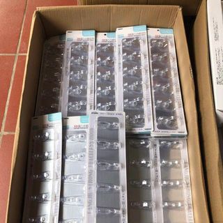 Miếng dán cường lực 6 móc trong suốt mã 8025 giá sỉ - giá bán buôn