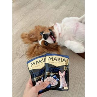 pate cho chó con|poodle Combo 4 gói 70g (MARIA) - thức ăn cho chó vị thịt bò, thịt gà, cá hồi, cá ngừ
