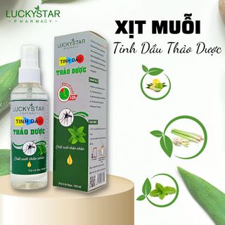 Xịt Muỗi Thảo Dược Lucky Star 100ml