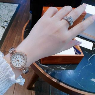 ĐỒNG HỒ C K ĐÍNH NGỌC TRAI NỮ