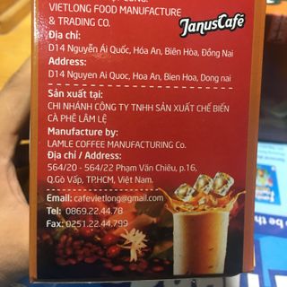 Cà Phê hoà tan Januscafé