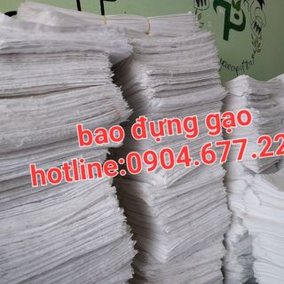 Bao đựng gạo, bao gạo 10kg, in theo yêu cầu