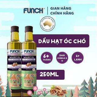 DẦU HẠT ÓC CHÓ FUNCH - NHẬP KHẨU ÚC 250ML