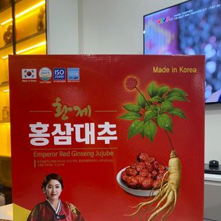 Nước hồng sâm táo đỏ