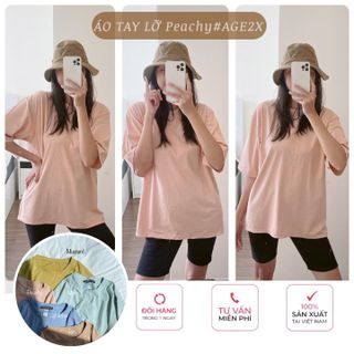 Áo thun tay lỡ, form rộng sản phẩm mới cực hot chính hãng AGE2X
