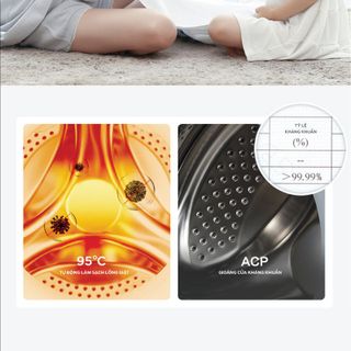 Máy giặt lồng ngang Coex Inverter 8,5kg FW - 80CW1408IGB