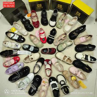 Giày búp bê trẻ em quai ngang Kiểu dáng đẹp S3427
