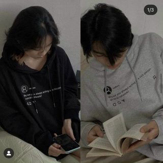 Áo hoodie thu nỉ logo máy ảnh form đẹp