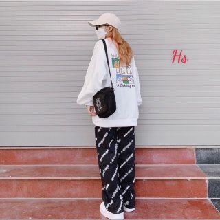 Áo sweater tay phòng in Cookie