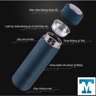 Bình giữ nhiệt đa năng chất liệu Inox 304 thể tích 500ml, Giữ nhiệt lâu