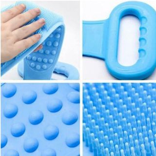 Dây chà lưng massage cơ thể khi tắm bằng silicon gai, thư giãn tuyệt vời