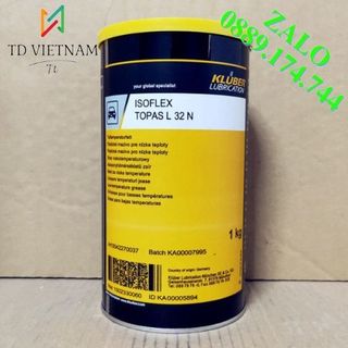 Mỡ bôi trơn KLUBER ISOFLEX TOPAS L 32N giá sỉ