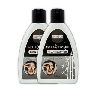 Gel Lột Mụn Than Hoạt Tính Lucky Star 200gr