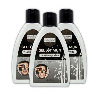 Gel Lột Mụn Than Hoạt Tính Lucky Star 200gr