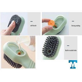 [BÀN CHẢI ĐA NĂNG] BÀN CHẢI ĐA NĂNG CHẢI GIÀY, DÉP, QUẦN ÁO, CÓ CHỖ ĐỔ XÀ PHÒNG SIÊU TIỆN LỢI