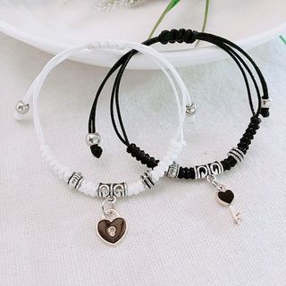 Vòng tay cặp ổ khoá chìa khoá